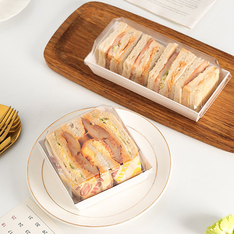 Kraft Paper Box - 10 pezzi torta dessert ciambella decorazione