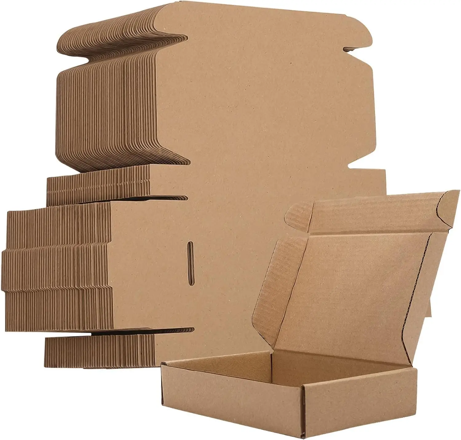Kraft Paper Box - 20/10PCS Scatola postale ondulata, Scatola di