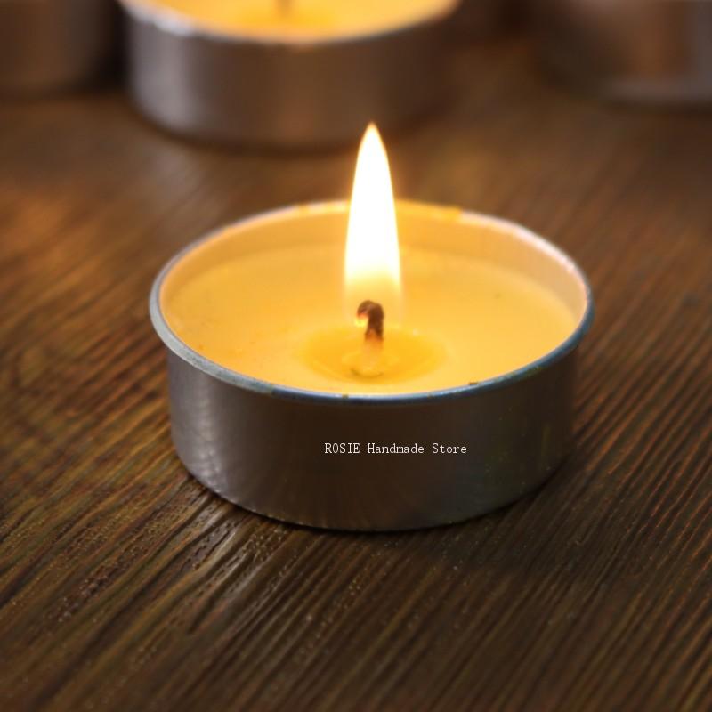 Candle Supplies Tins - Scatola di alluminio circolare per cera