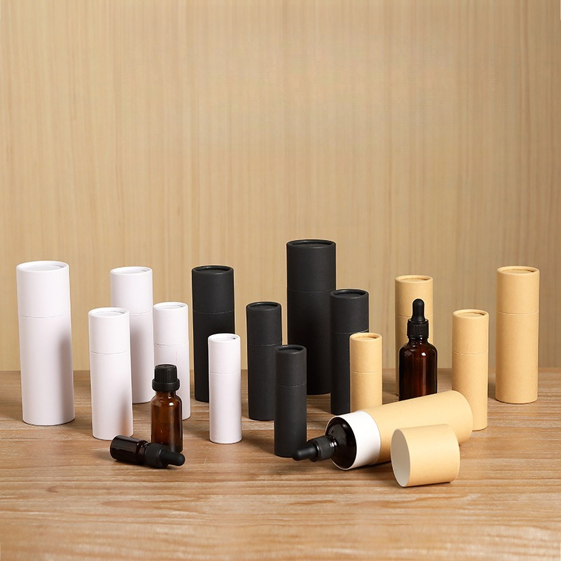 Kraft Paper Box - 10/30/50pcs Bottiglia di Olio Essenziale Tubo