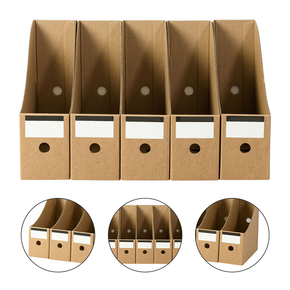 Kraft Paper Box - Scatola portaoggetti in carta Kraft da
