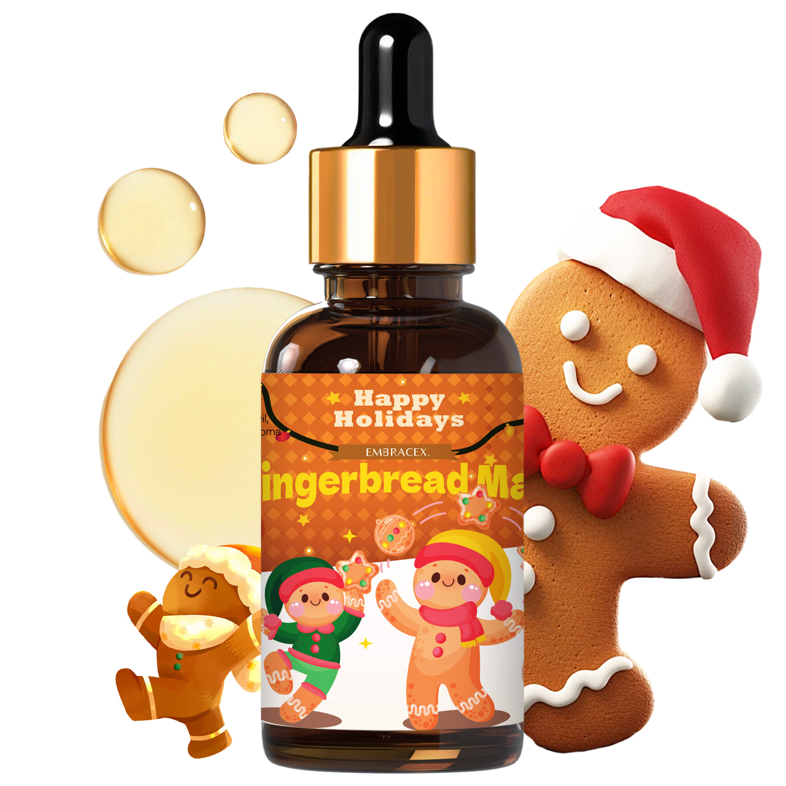 Candle Supplies Fragrance Oil - Olio essenziale Gingerbread Man da 30