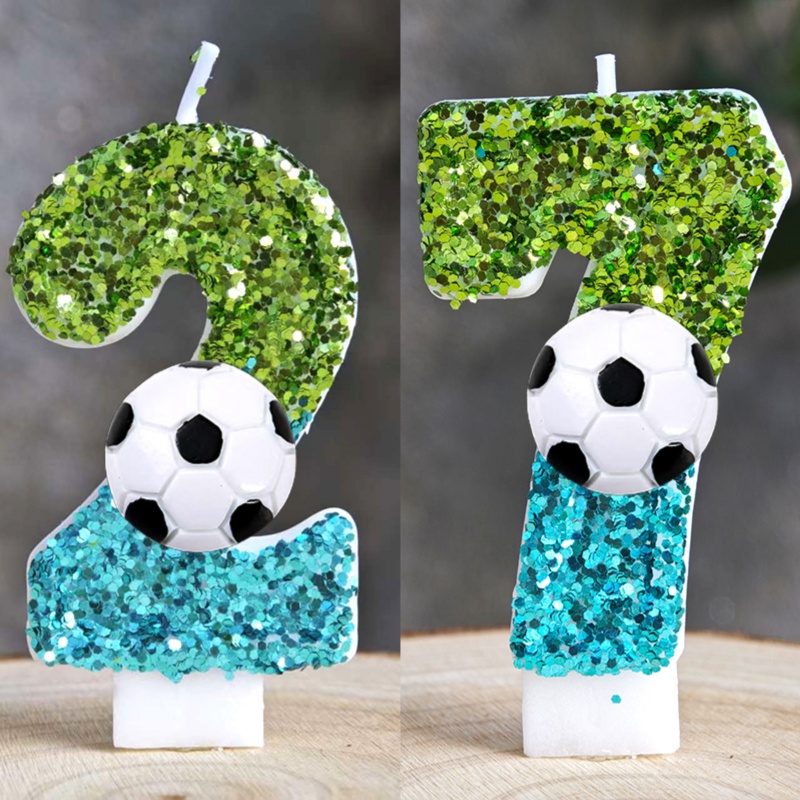 Zebra Candle Supplies - Candele da calcio Numero 0-9 Candela