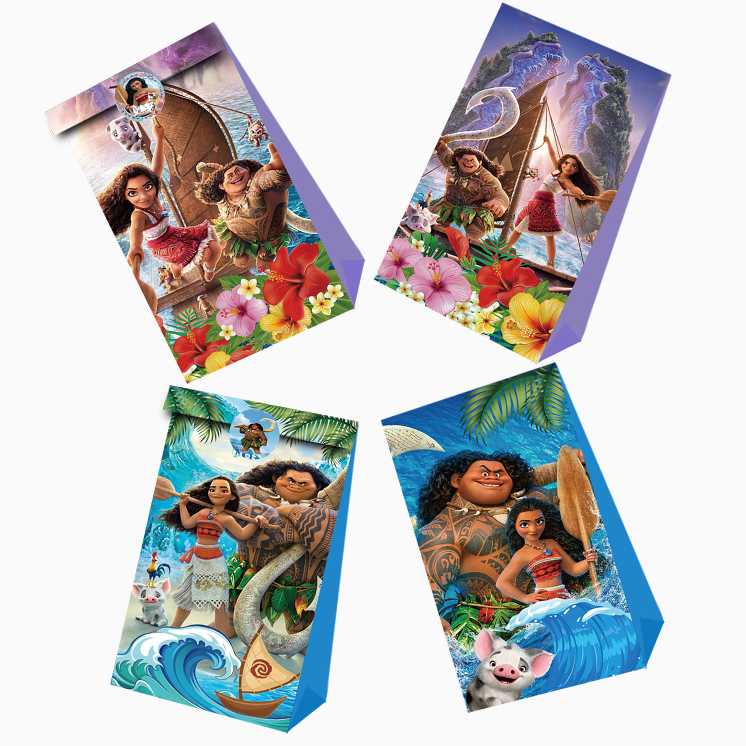 12 pezzi ‌ Moana ‌   Sacchetti - Kraft Paper Box recensione e prezzo
