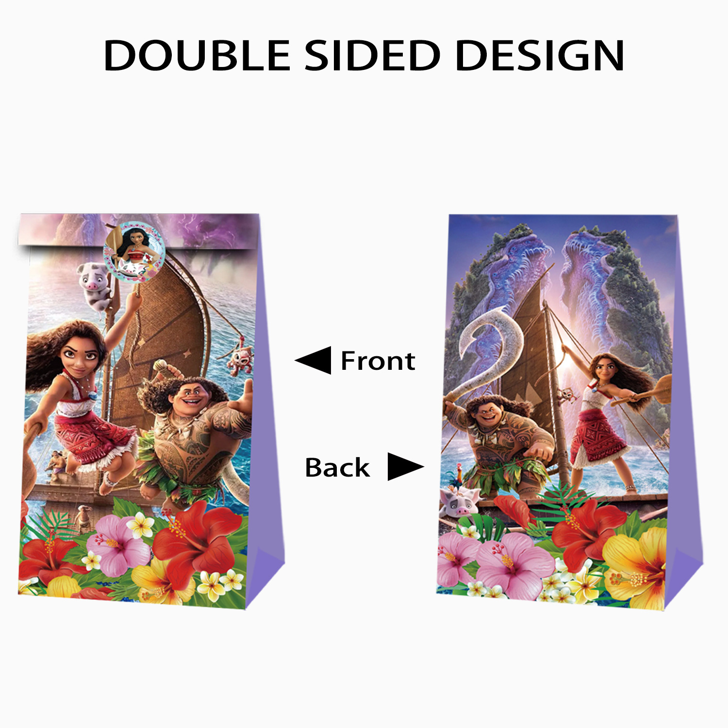 12 pezzi ‌ Moana ‌   Sacchetti - Kraft Paper Box recensione e prezzo