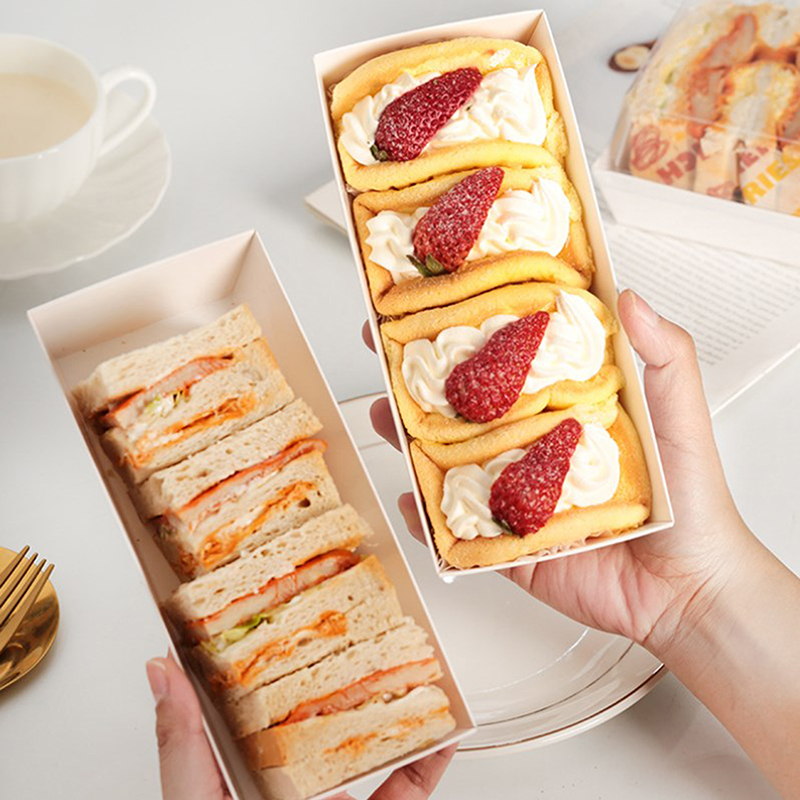 10 pezzi torta dessert ciambel - Kraft Paper Box recensione e prezzo