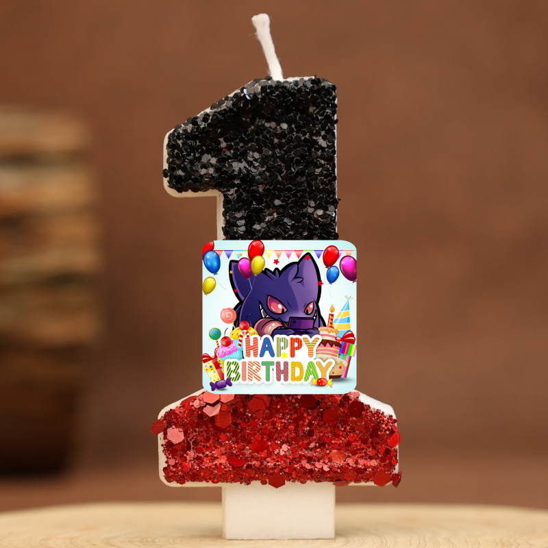 Candele a Tema Pokemon Gengar, - Zebra Candle Supplies recensione e prezzo