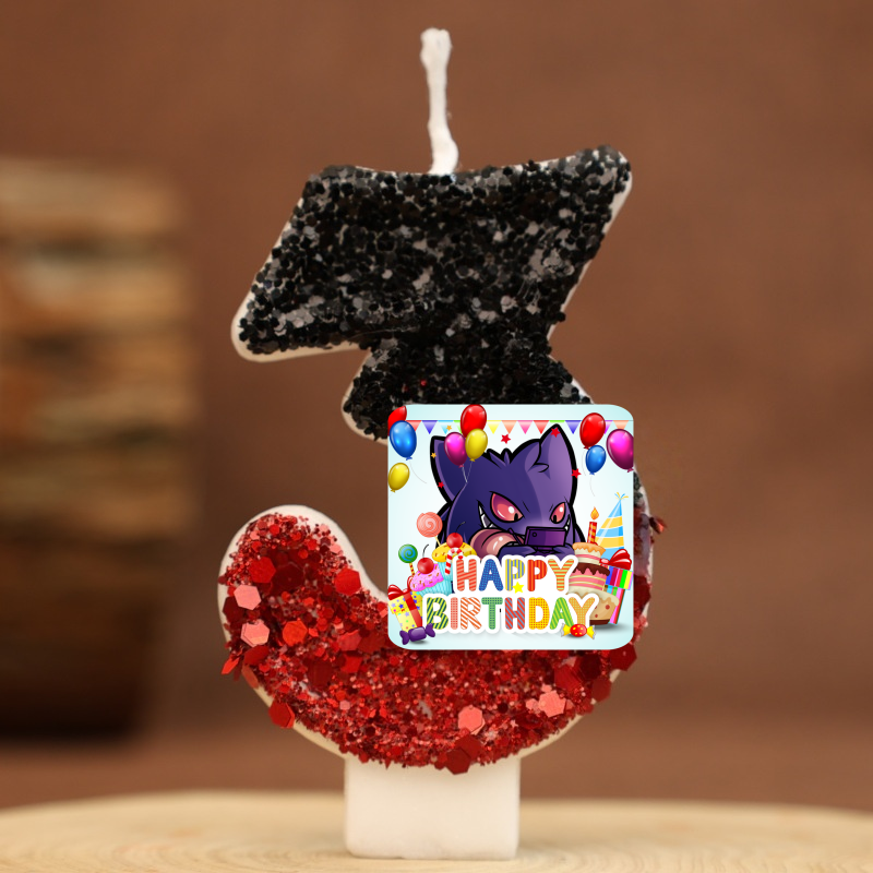 Candele a Tema Pokemon Gengar, - Zebra Candle Supplies recensione e prezzo