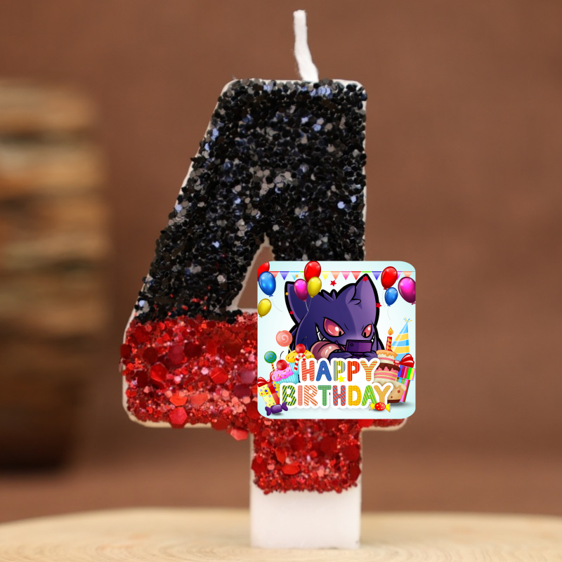 Candele a Tema Pokemon Gengar, - Zebra Candle Supplies recensione e prezzo