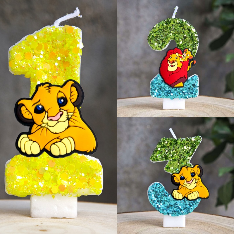 Re Leone Simba Candela Numero  - Zebra Candle Supplies recensione e prezzo
