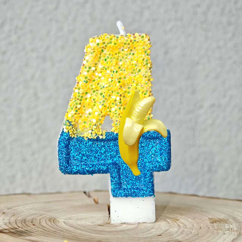 Simpatico candela gialla Banan - Zebra Candle Supplies recensione e prezzo
