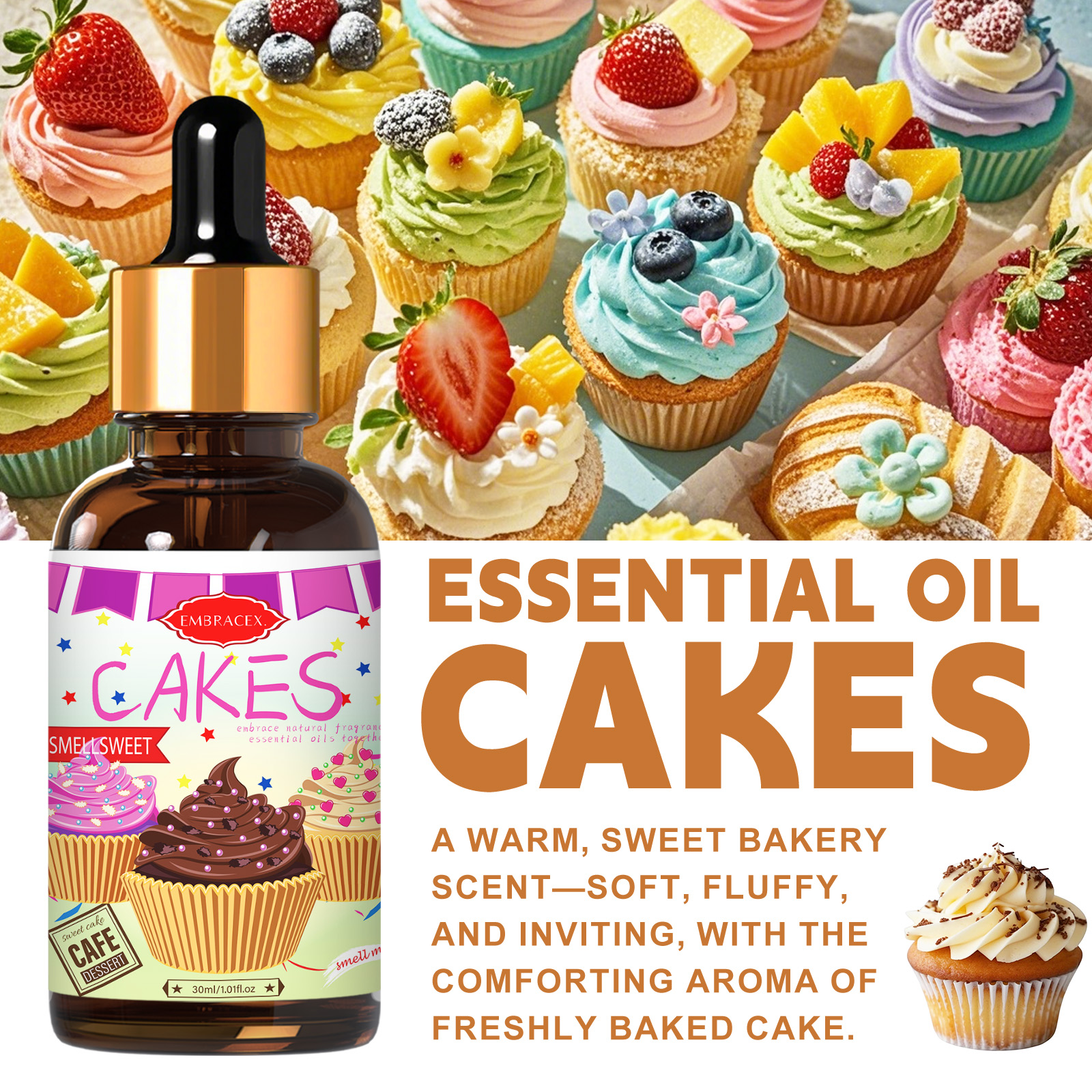 Olio essenziale per torte da 3 - Candle Supplies Fragrance Oil recensione e prezzo