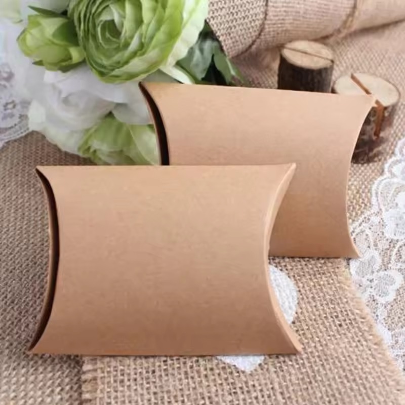 50/100 Pezzi Scatole a Cuscino - Kraft Paper Box recensione e prezzo