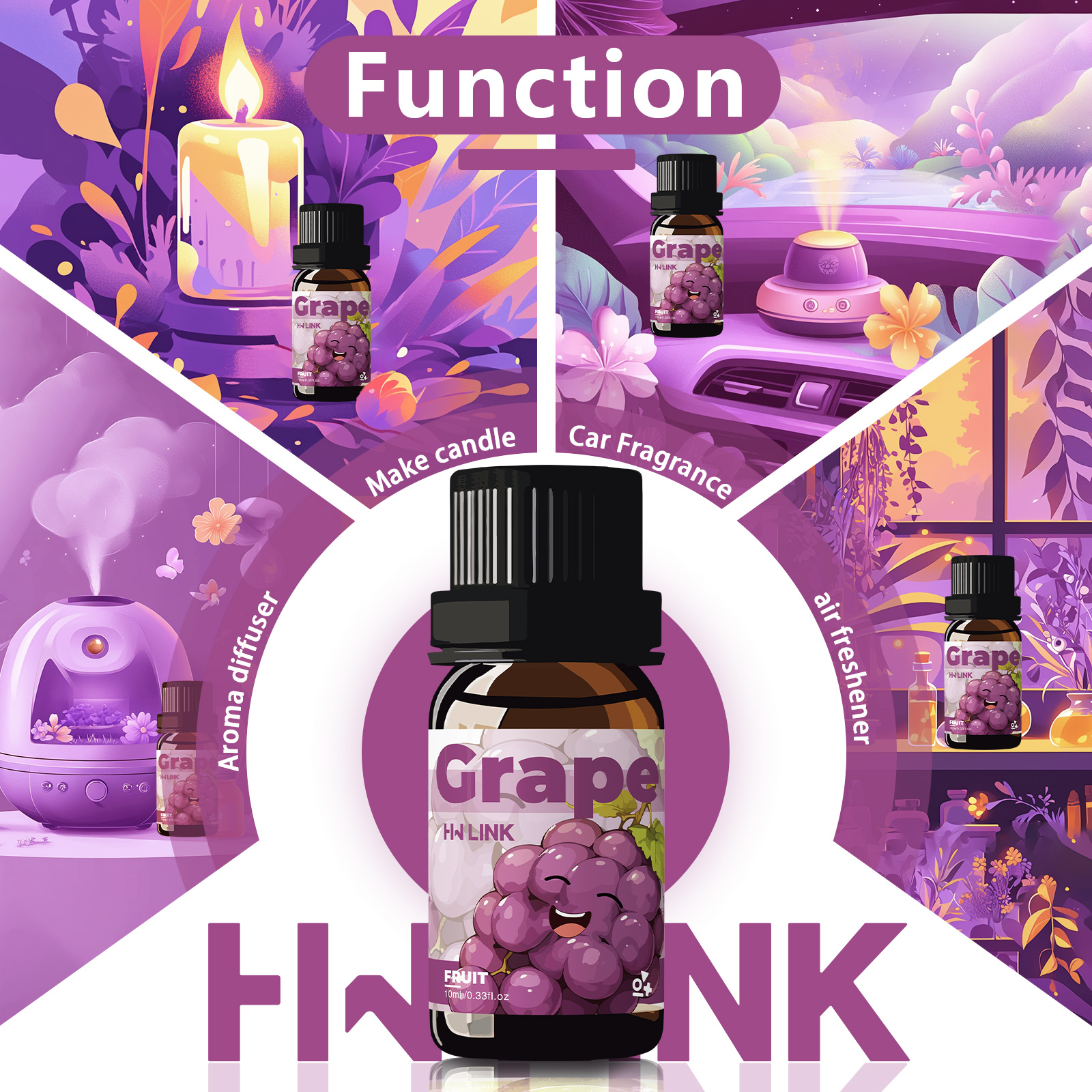 Olio essenziale di uva 10ml Ol - Fragrance Oil 10Ml recensione e prezzo