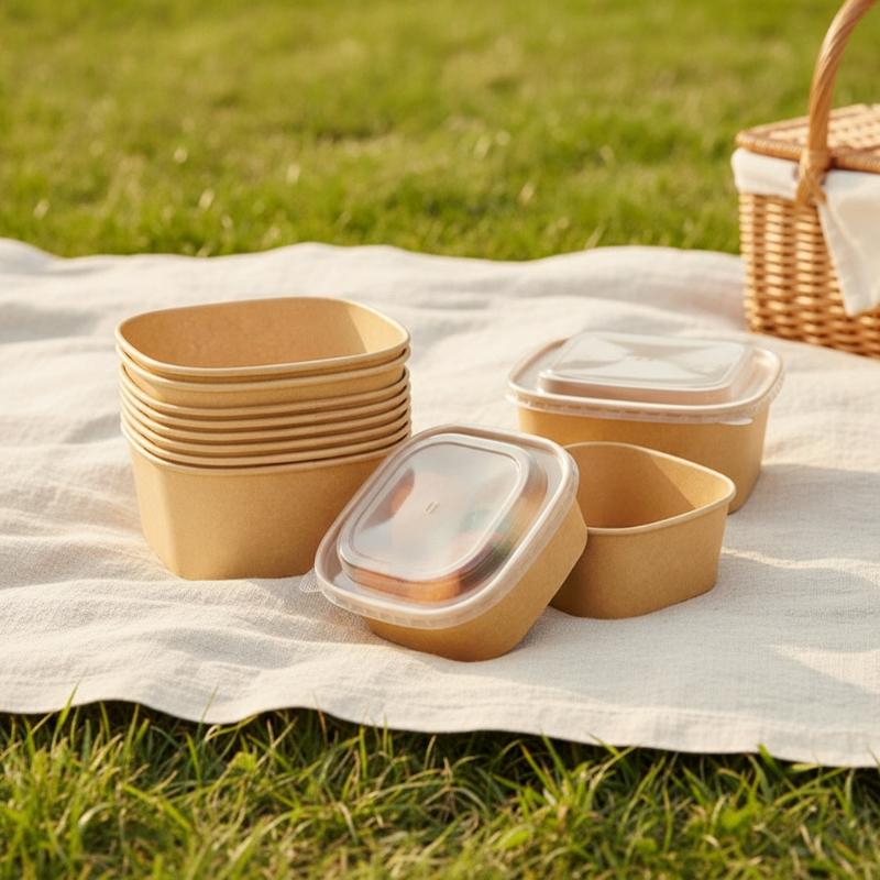 Scatole per Pranzo in Carta Kr - Kraft Paper Box recensione e prezzo