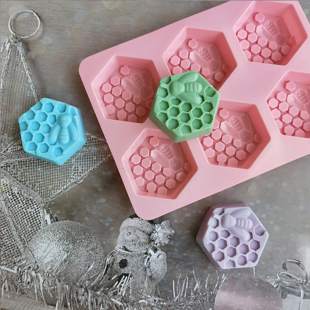 Stampo per sapone ape esagonal - Candle Supplies Tins recensione e prezzo