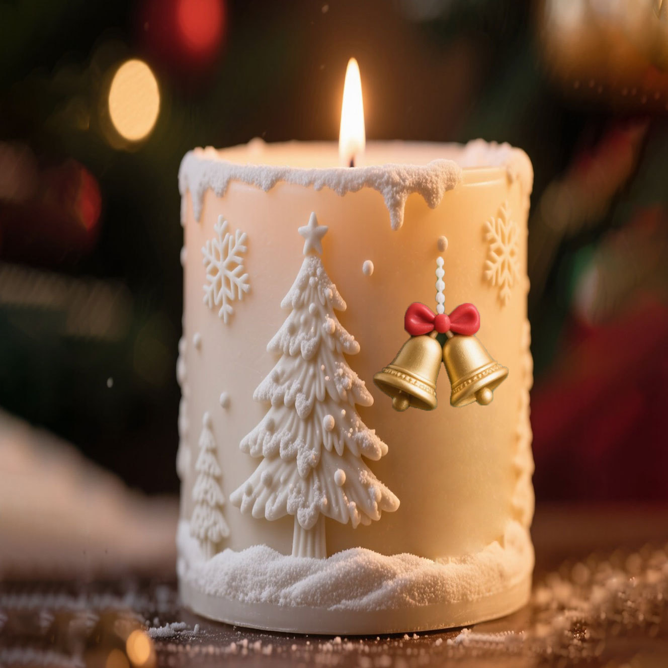 Cilindro in rilievo 3D Fiocco  - Candle Supplies Tins recensione e prezzo