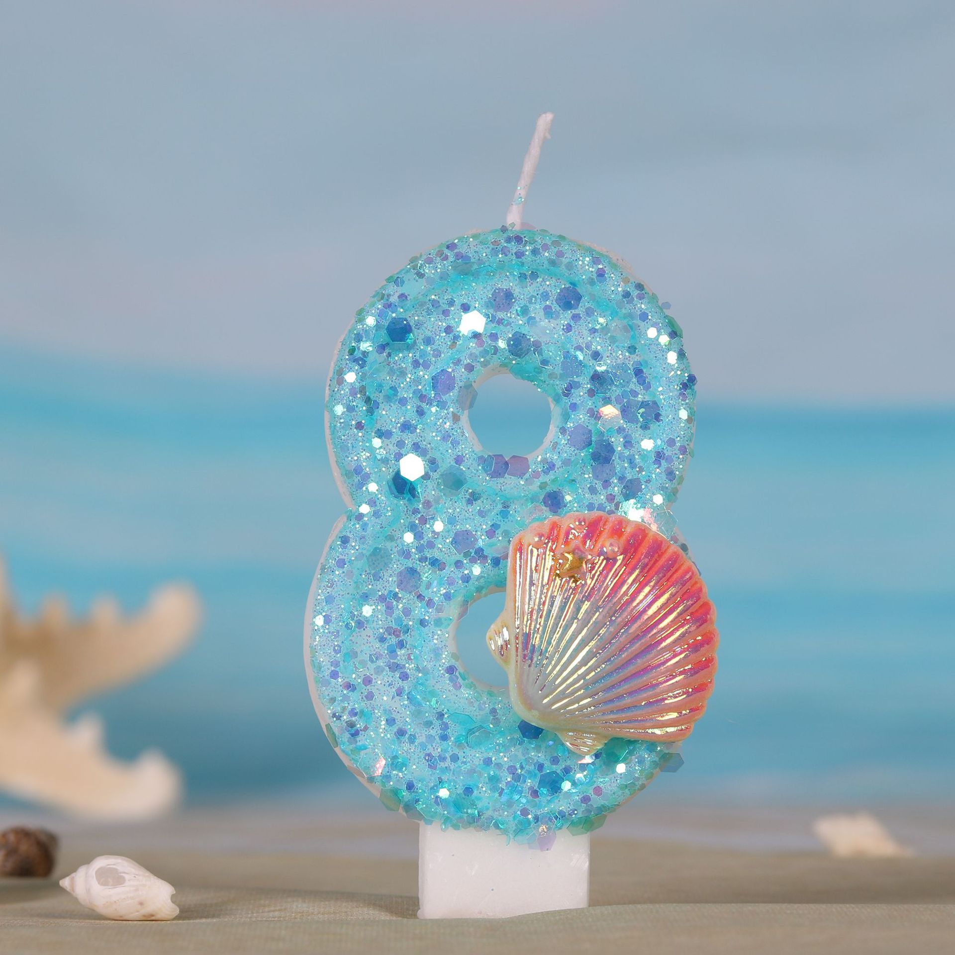Candele per torta a tema siren - Zebra Candle Supplies recensione e prezzo