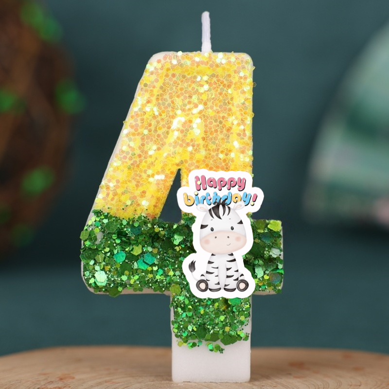 Candela Digitale a Forma di Ze - Zebra Candle Supplies recensione e prezzo