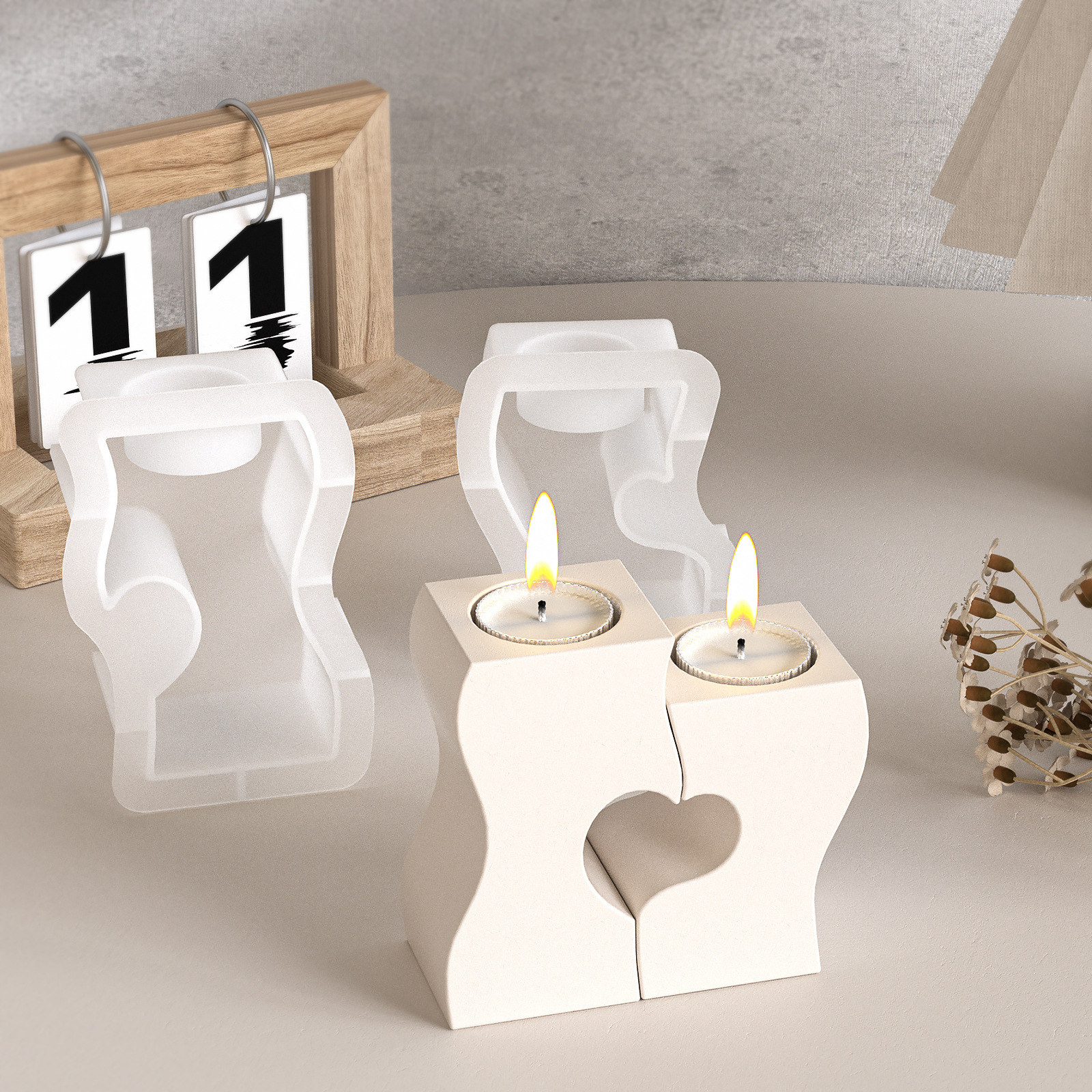 S Cuore Candeliere Stampi in S - Candle Souvenir recensione e prezzo