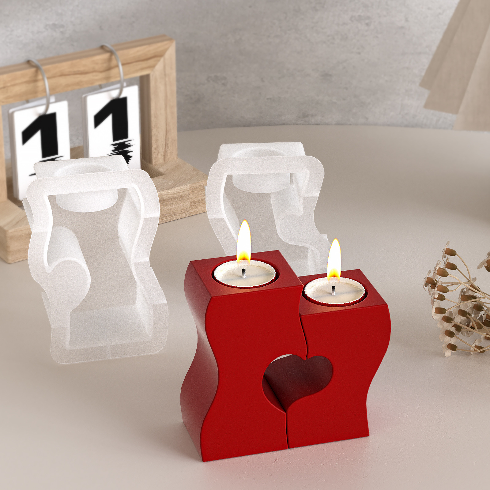S Cuore Candeliere Stampi in S - Candle Souvenir recensione e prezzo