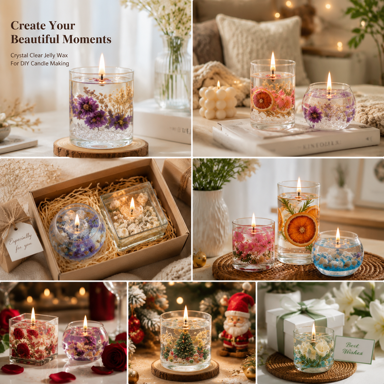 Cera in Gel Trasparente per Ca - Candle Supplies Tins recensione e prezzo