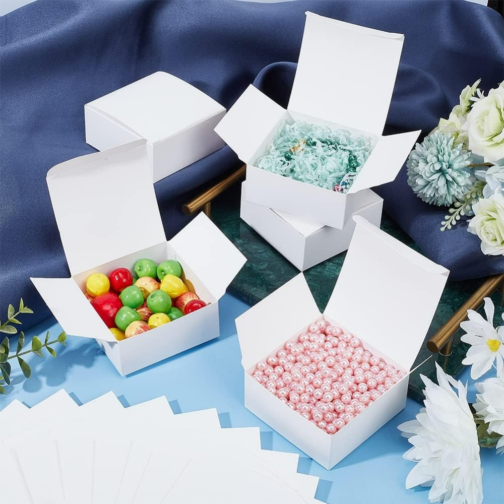 Confezione regalo bianca da 30 - Kraft Paper Box recensione e prezzo