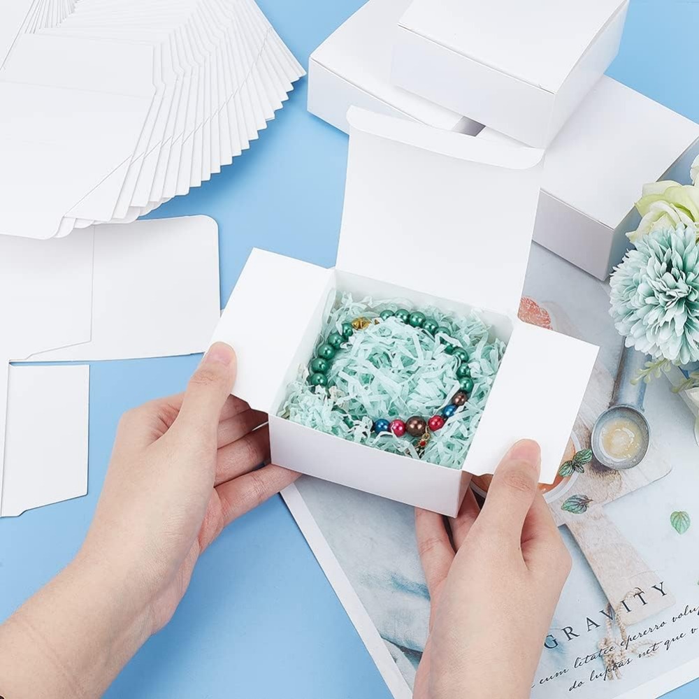 Confezione regalo bianca da 30 - Kraft Paper Box recensione e prezzo
