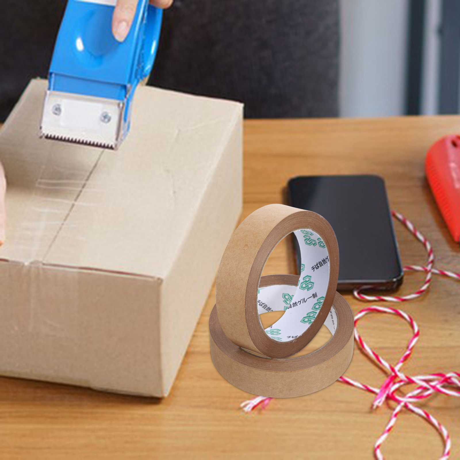 2 Rotoli di Nastro Adesivo in  - Kraft Paper Box recensione e prezzo