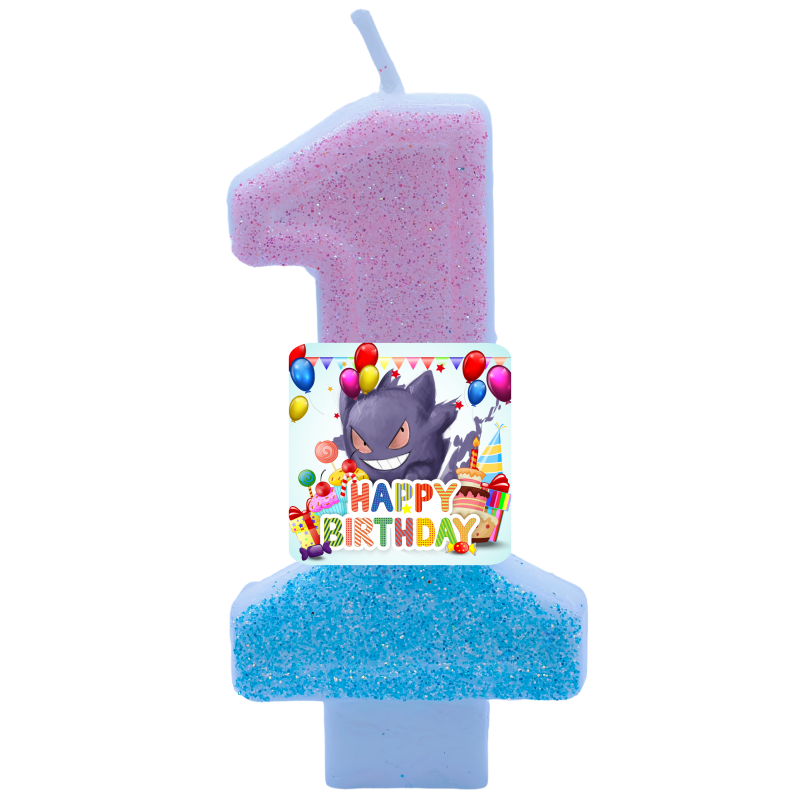 Candele a Tema Pokemon Gengar, - Zebra Candle Supplies recensione e prezzo