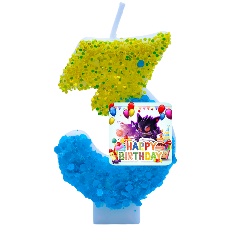 Candele a Tema Pokemon Gengar, - Zebra Candle Supplies recensione e prezzo