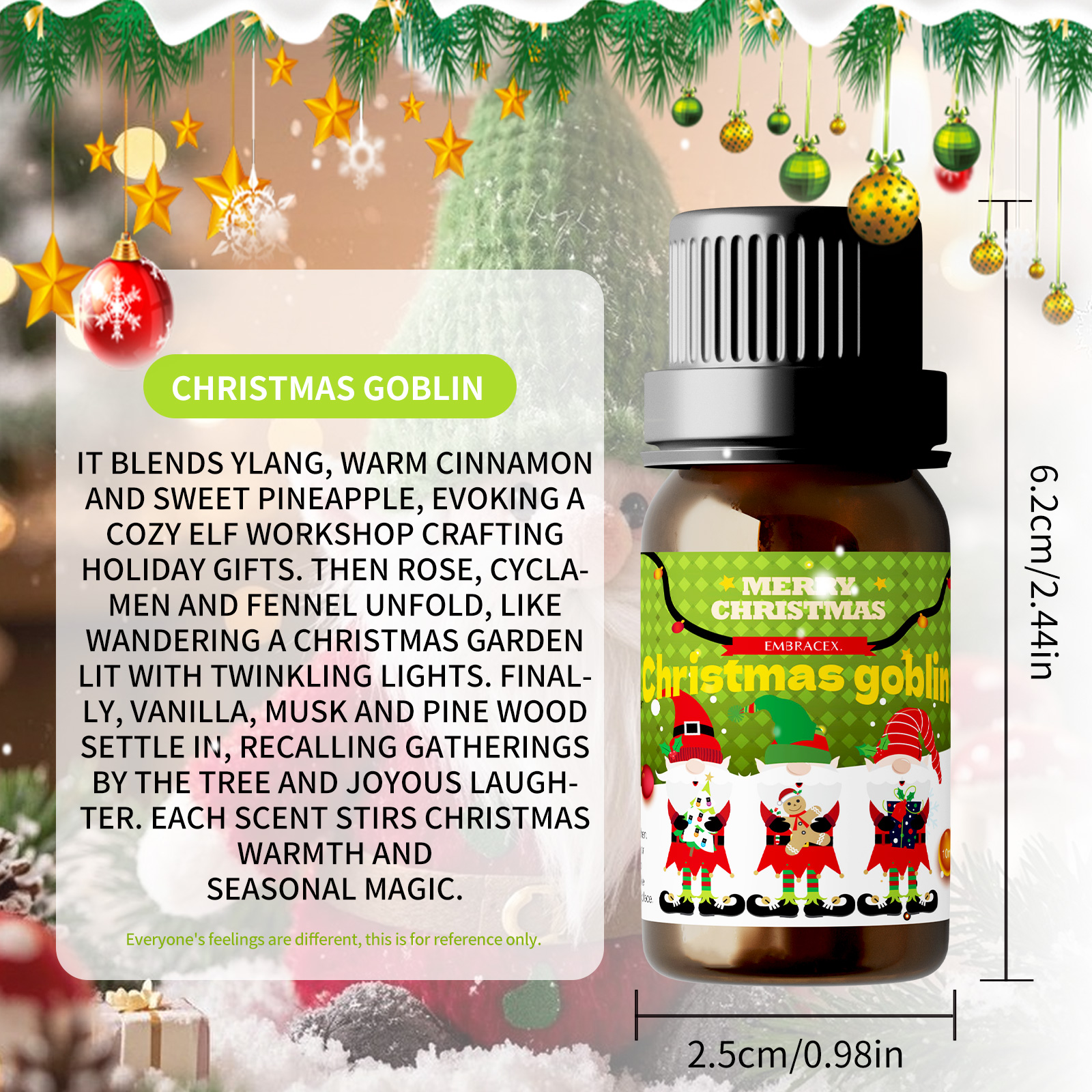 Olio essenziale natalizio Gobl - Fragrance Oil 10Ml recensione e prezzo