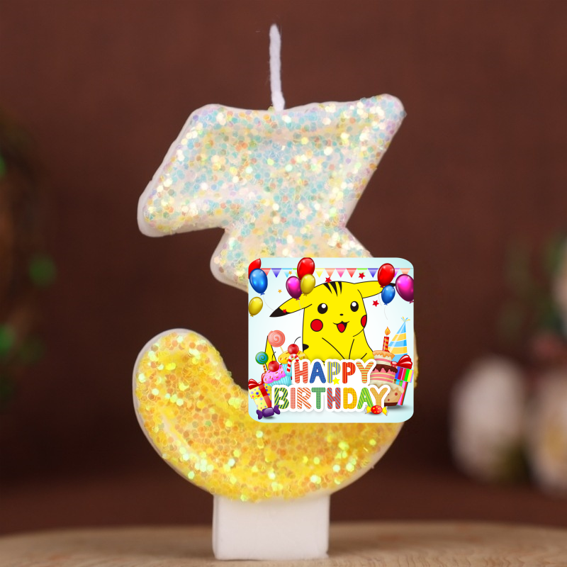Candele a Tema Pokémon con Pik - Zebra Candle Supplies recensione e prezzo
