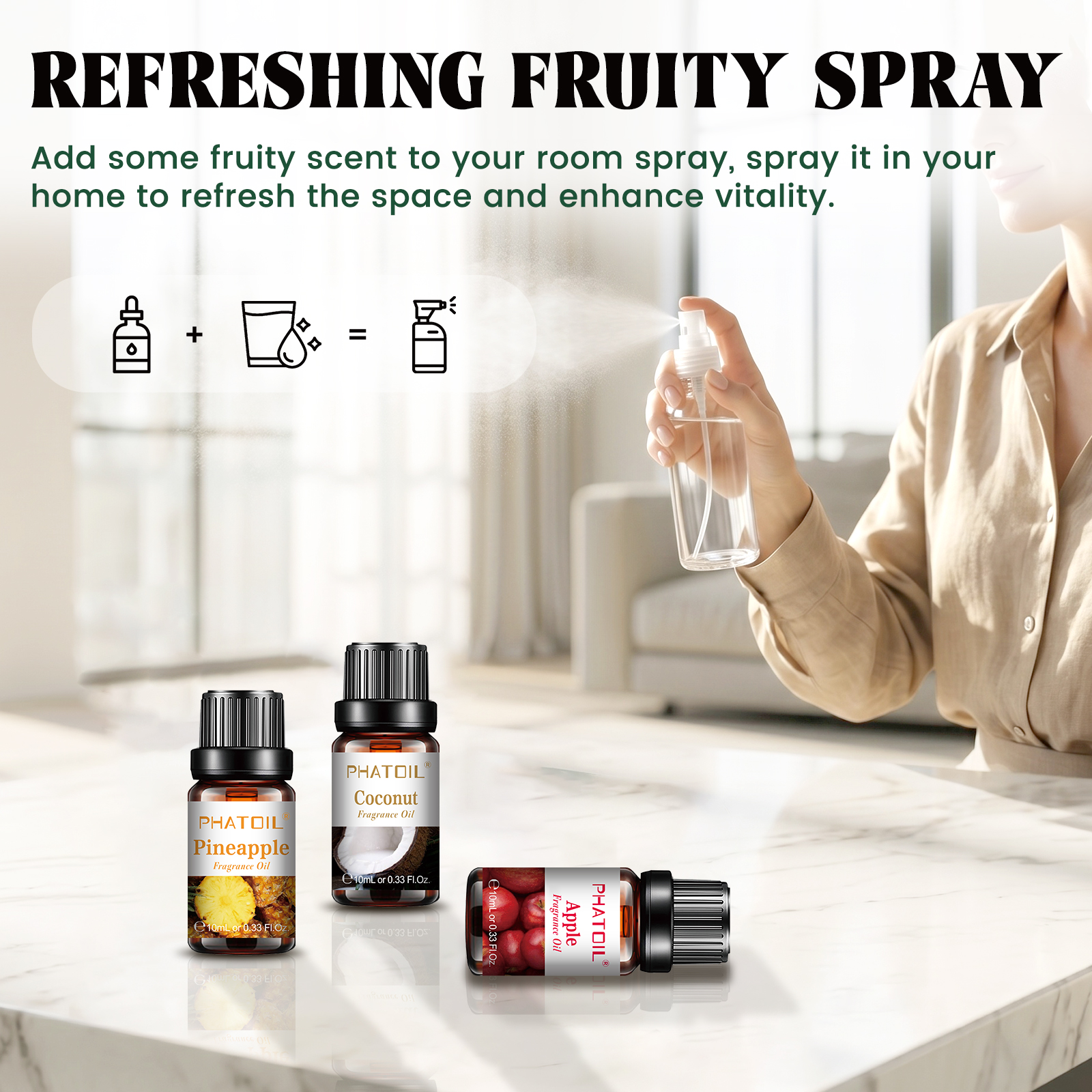 PHATOIL Set di 6 Oli Essenzial - Fragrance Oil 10Ml recensione e prezzo