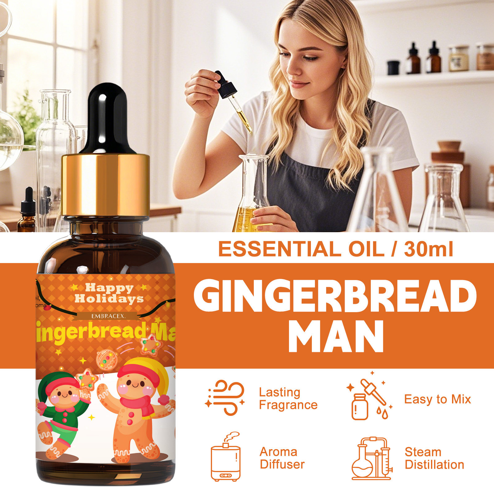 Olio essenziale Gingerbread Ma - Candle Supplies Fragrance Oil recensione e prezzo