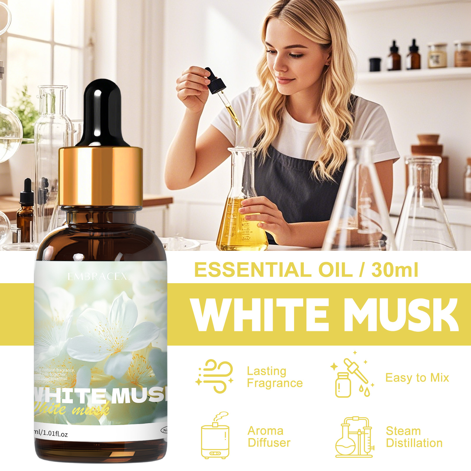 Olio essenziale di muschio bia - Candle Supplies Fragrance Oil recensione e prezzo