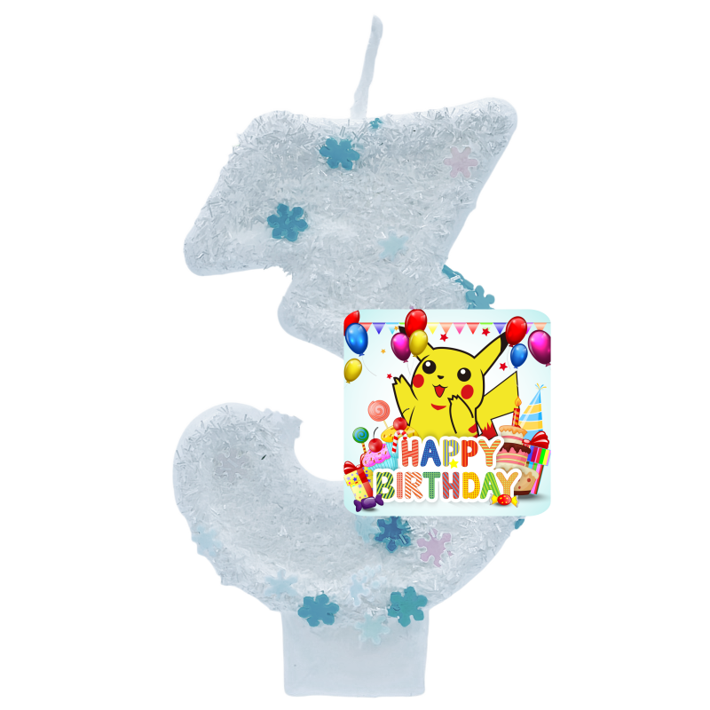 Candele a Tema Pokémon con Pik - Zebra Candle Supplies recensione e prezzo