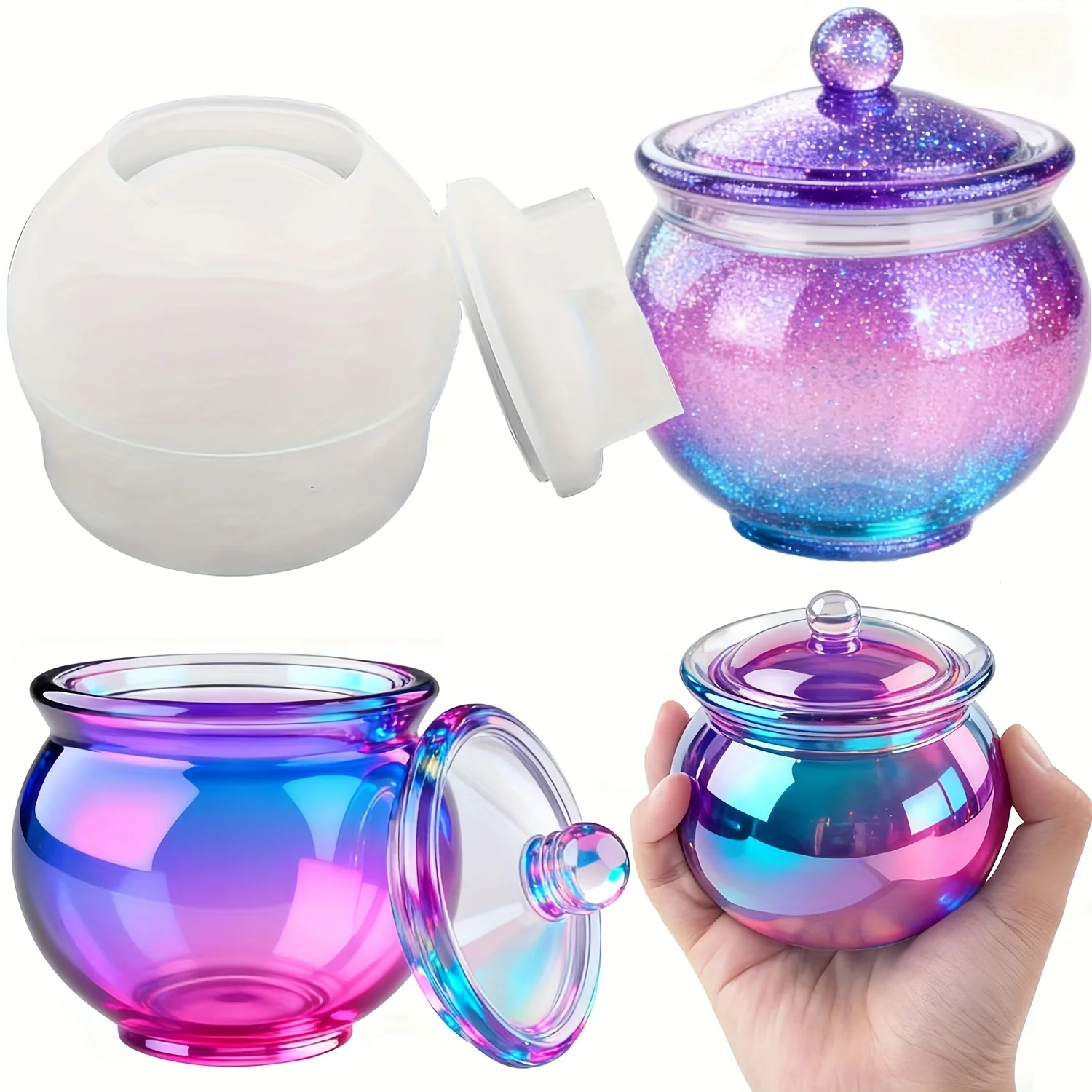 1 set di stampi rotondi in res - Candle Souvenir recensione e prezzo