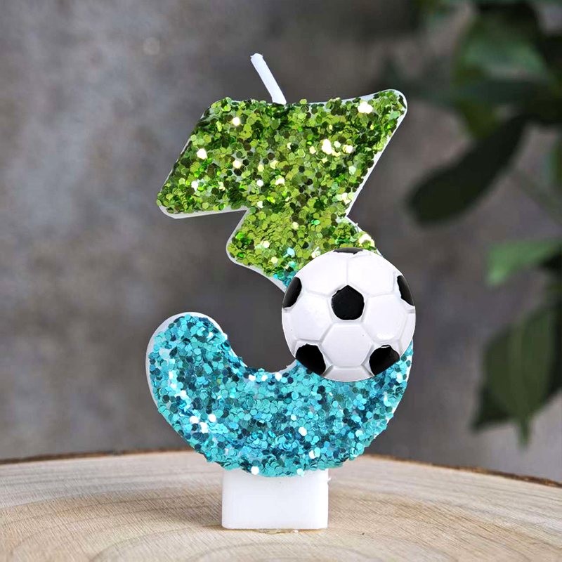 Candele da calcio Numero 0-9 C - Zebra Candle Supplies recensione e prezzo